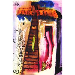 Salvador Dali, Alice's Adventures in Wonderland: Rabbit Sends in a Little Bill