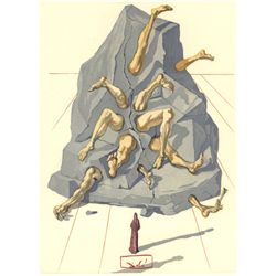 Salvador Dali, Divine Comedy: L'Enfer Canto 19
