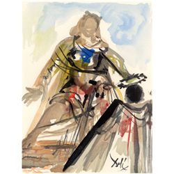 Salvador Dali, The Art of Love: We see this Queen, unsigned