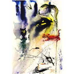 Salvador Dali, Alice's Adventures in Wonderland: A Caucus Race and a Long Tale