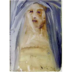 Salvador Dali, Biblia Sacra 39: Plange, virgo, accincta. Sacco.