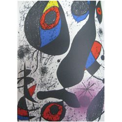 Joan Miro, A L'Ancre I from Indelible Miro