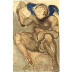 Salvador Dali, Divine Comedy: Purgatoire Canto 15