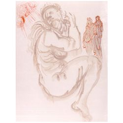 Salvador Dali, Divine Comedy: Purgatoire Canto 19