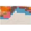 Image 3 : April Greiman Signed Print "Fire" Modern Art Design