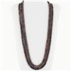 Image 1 : Black Saltwater Pearl Three Strand Necklace (JEW-250I)