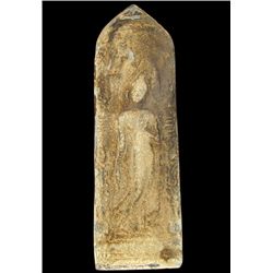 Thai Cast Metal Buddha Temple Wall Plaque (ANT-1932)