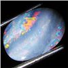 4ct Australian Black Opal Doublet Full Fire (GEM-36067)