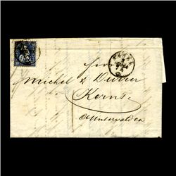 1864 Switzerland 10c Stamp Cover SCARCE (STM-1957)
