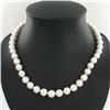 White Saltwater Pearl Strand Necklace (JEW-2586)