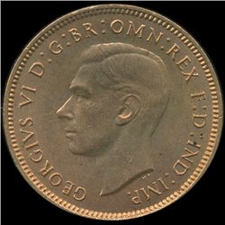 194 Britian 1/4p MS65/66 (COI-8851)