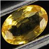 0.3ct Golden Yellow Sapphire Oval (GEM-10379F)