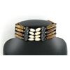 Handcraft Amer Indian Bone/Wood Choker Necklace (JEW-3169)