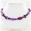 350ct Handcarved African Amethyst Beads  (JEW-3795)