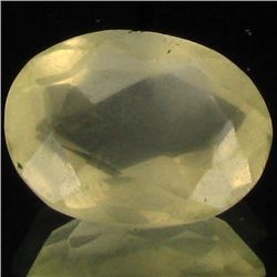 15.8ct Untreated Natural Lemon Citrine Oval (GEM-39191)