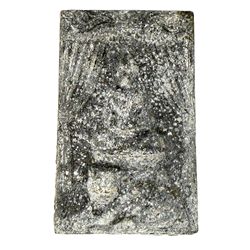 Vintage Thai Clay Amulet 1990s Buddha (ANT-1285)