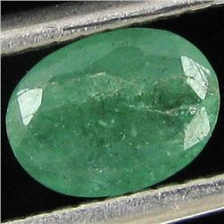 0.28ct Green Colombia Emerald Oval  (GEM-44195D)