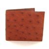 Mens Ostrich Hide Skin Wallet (ACT-355)