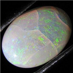 3.7ct Flashy White Opal Cabochon (GEM-31175)