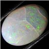 3.7ct Flashy White Opal Cabochon (GEM-31175)