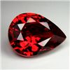 .8ct Blazingly Gorgeous Red Pear Garnet Gem 8x5mm (GMR-0171)