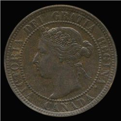 1901 Canada 1c Hi Grade AU+ (COI-6686)