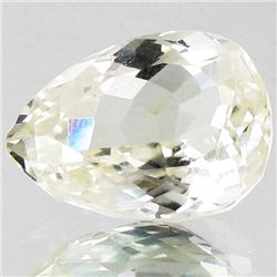 11.35ct Sparking Top Yellow Kunzite Pear (GEM-43860)