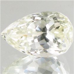 15.1ct Green Kunzite Pear (GEM-43125)