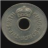 1952 Fiji Penny George VI Gem BU MS65+ (COI-7007)