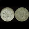1950/51 Mexico 50c XF/AU 2pcs (COI-10087)