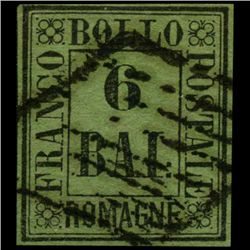 1859 Romagna 6b Stamp (STM-1047)