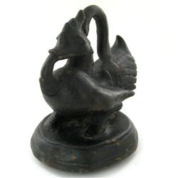 Duck Beast Opium Weight Early 1900s Bronze BIG HEAVY (ANT-1993)