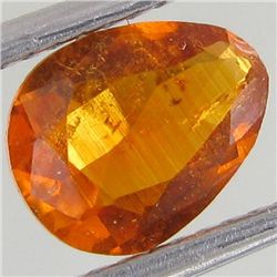 0.95ct Rare Mandarin Orange Clinohumite Pear (GEM-43480)