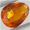 0.95ct Rare Mandarin Orange Clinohumite Pear (GEM-43480)
