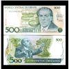 1987 Brazil 500 Cruzados Crisp Uncirculated Note (CUR-05915)
