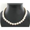 Saltwater Baroque White Pearl Necklace 10-11mm (JEW-3781)