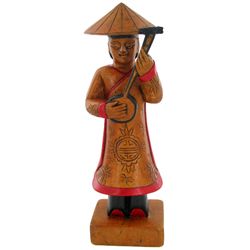 Handcarved Marble Chinese Musician (CLB-933)