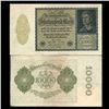 1922 Germany 10000 Mark Note Hi Grade Rare (CUR-05674)