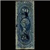 1860s US Revenue Stamp 50c Foreign Exch. (STM-1452)