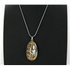 Sterling & Mother of Pearl Pendant Necklace (JEW-1419)
