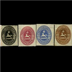 1865 Brunswick 1/3g-3g Stamps M NG (STM-0843)