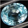 1.15ct Natural Blue Zircon Cambodia Oval (GEM-29472C)