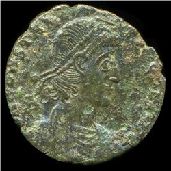 300AD Roman Bronze Coin Higher Grade (COI-9348)