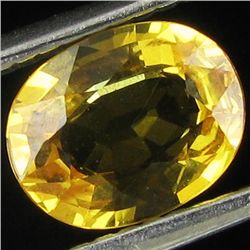 1.39ct Attractive Golden Yellow Sapphire (GEM-44485)