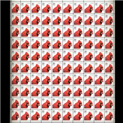 1972 US Christmas 8c Mint Sheet ERROR (STM-1739)