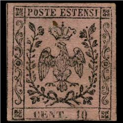 1852 Modena 10c Stamp (STM-0983)