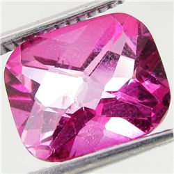 4.88ct Mystic Pink Cushion Topaz (GEM-41735)