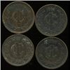 Image 2 : 1906 Mexico 1c VF/XF 4pcs (COI-9987)