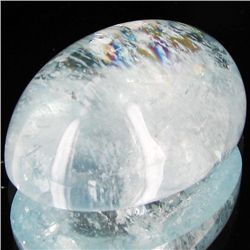 76.7ct Top Blue Brazil Aquamarine Cabochon  (GEM-42732)