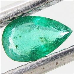 0.16ct Colombian Emerald Pear (GEM-8943E)